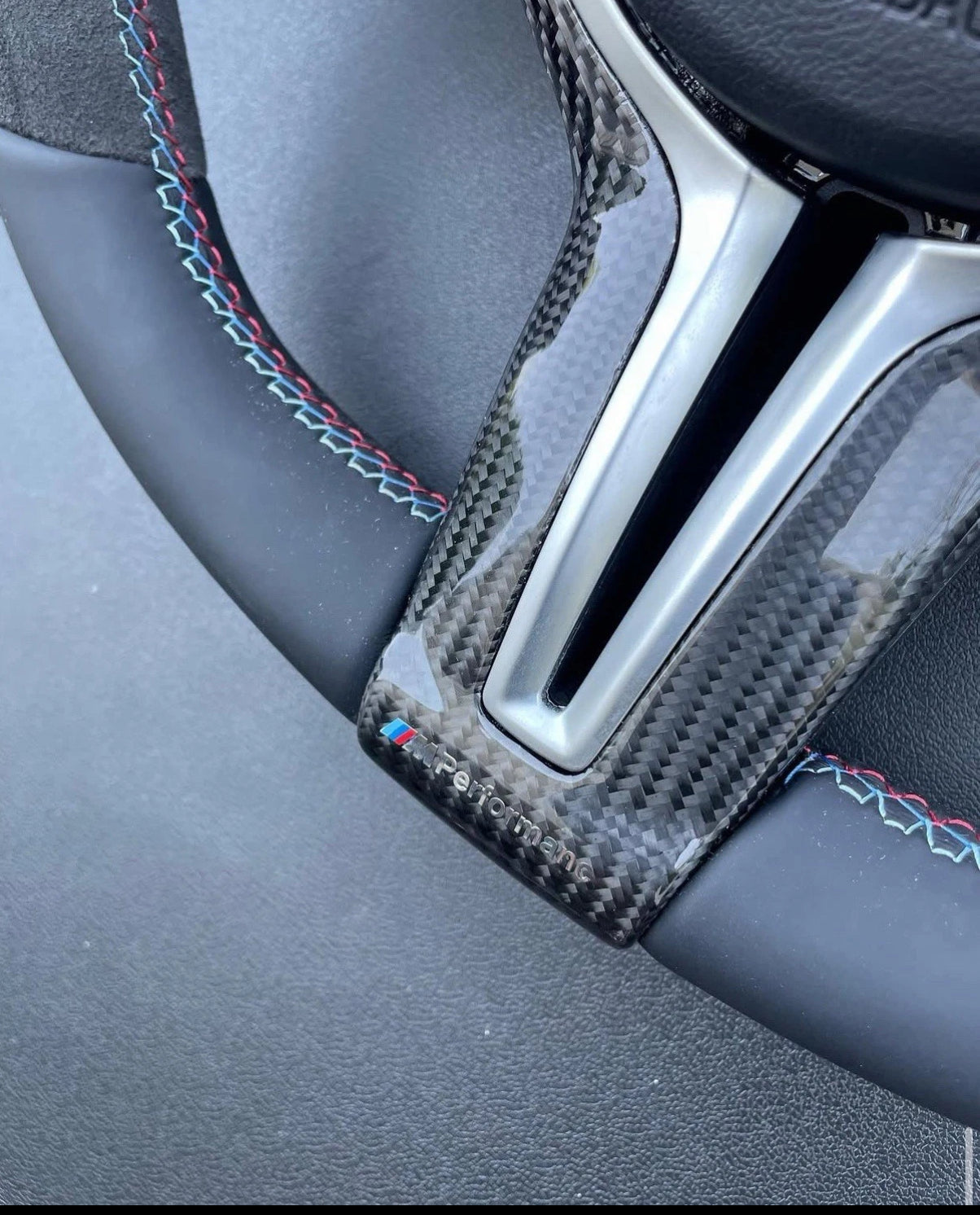 BMW F chassis M STYLE LCI STEERING WHEEL 5/6/7 SERIES (COMPLETE)