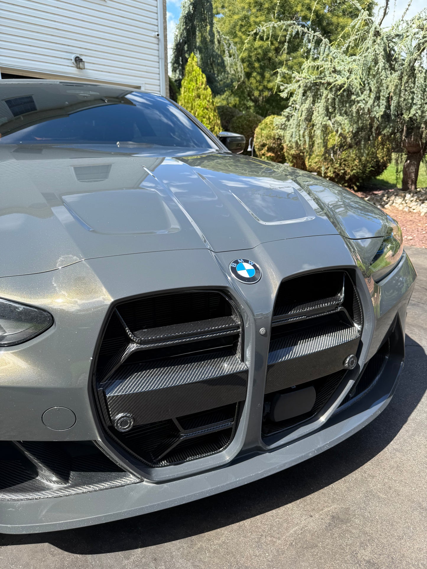 BMW G SERIES M3/M4 CSL STYLE DRY CARBON GRILLE
