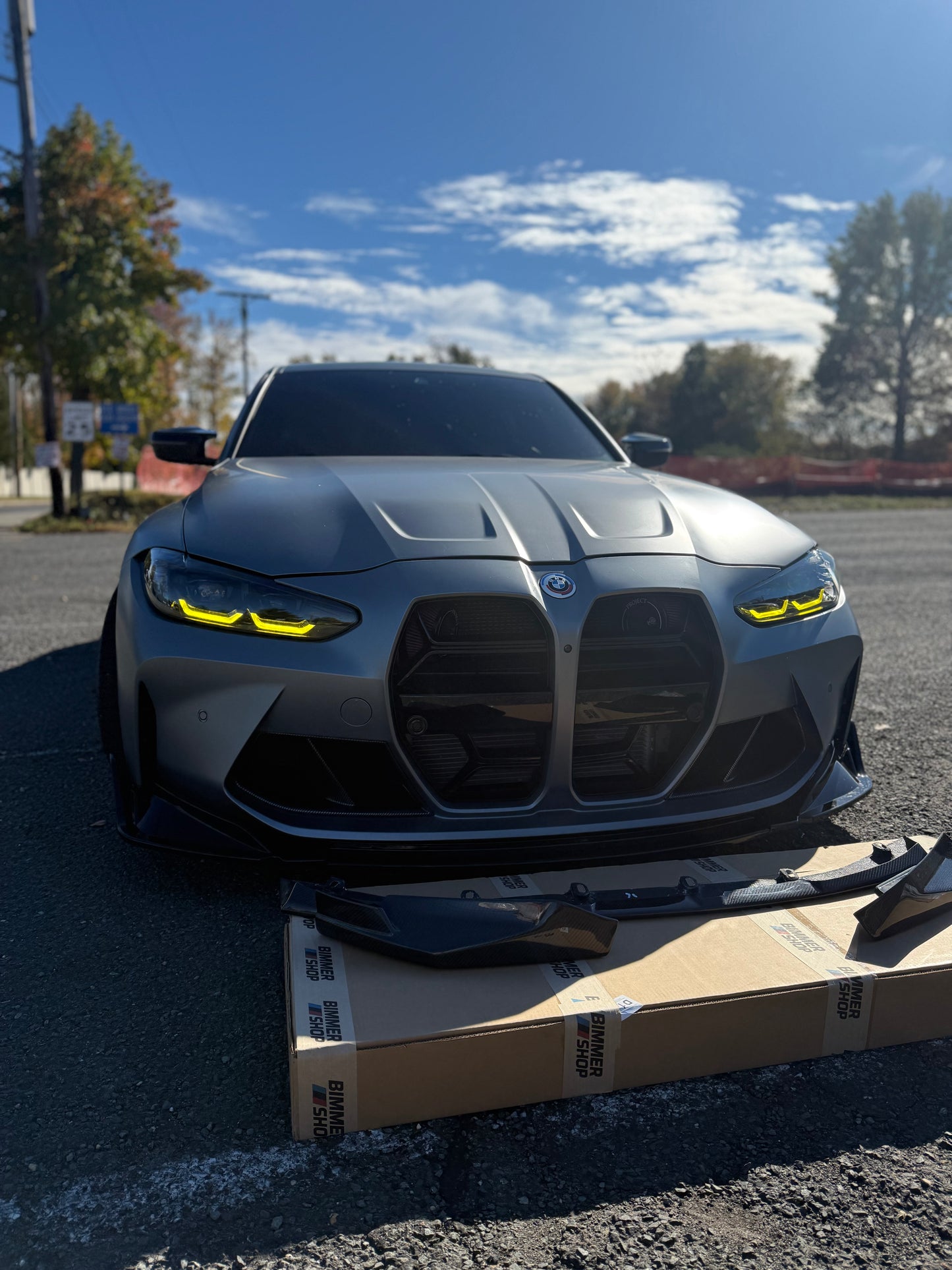 BMW G SERIES M3/M4 DRY CARBON MP STYLE FRONT LIP