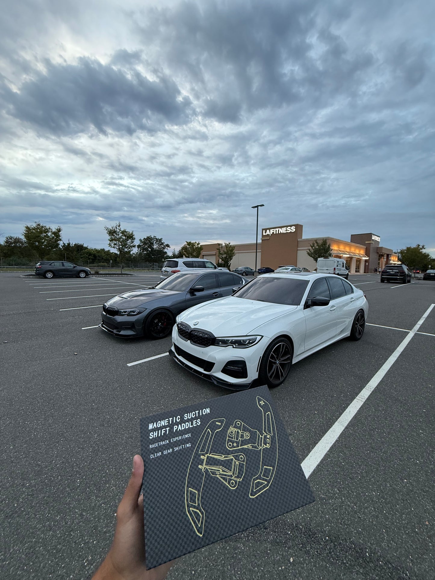 BMW MAGNETIC CARBON FIBER PADDLE SHIFTERS F CHASSIS (2/3/4 SERIES)