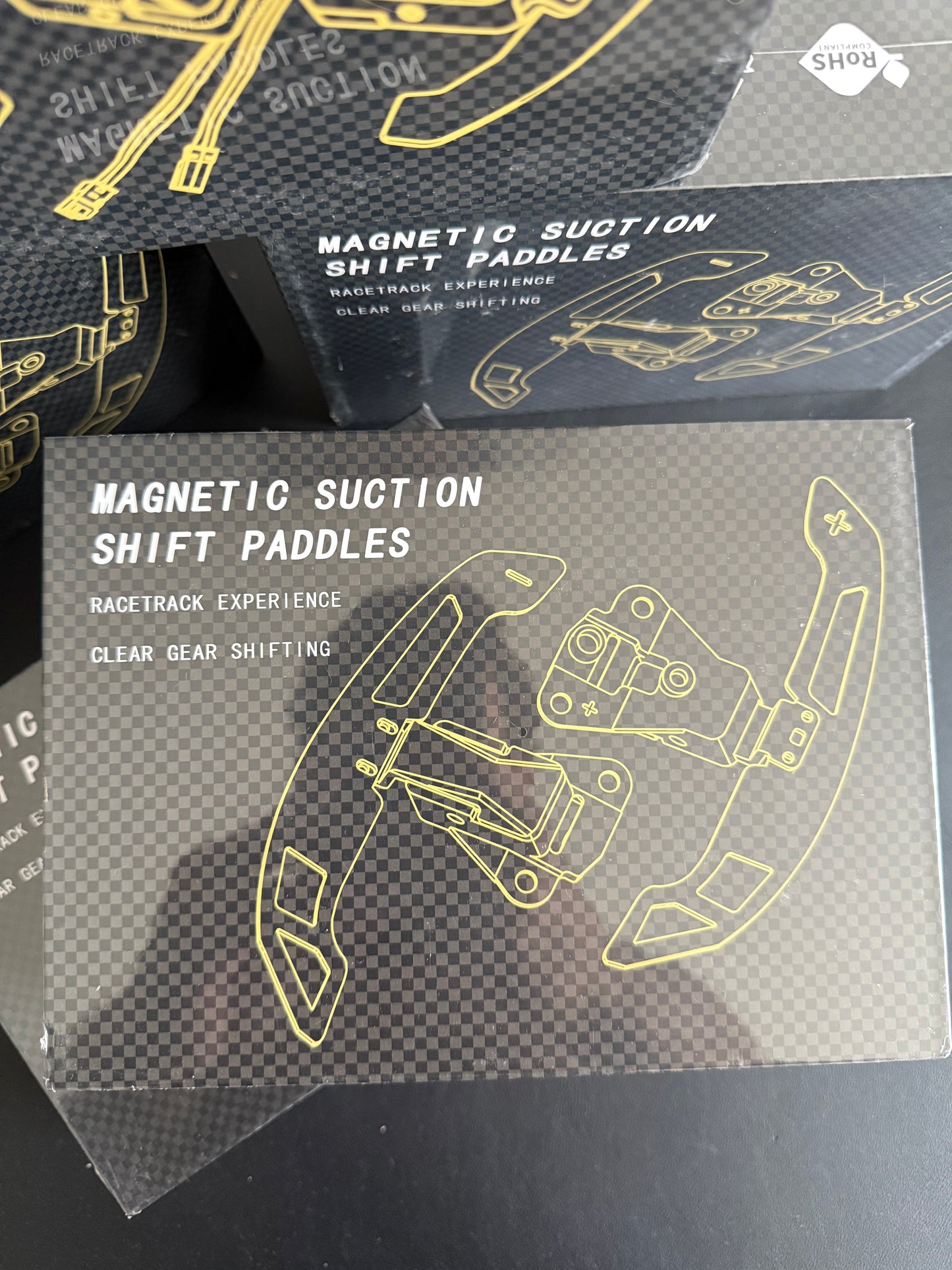 BMW MAGNETIC CARBON FIBER PADDLE SHIFTERS F CHASSIS (2/3/4 SERIES)